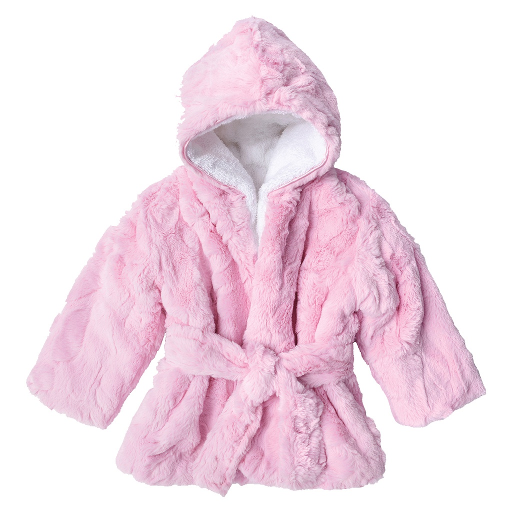 Little Scoops® Pink Hooded Robe
