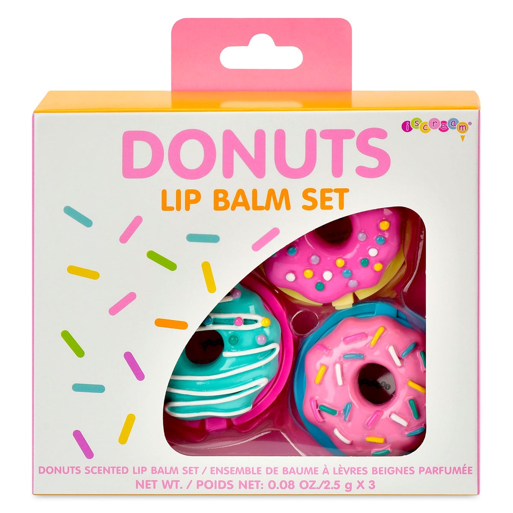 [815-134] Donuts Lip Balm Set