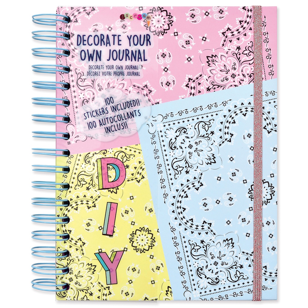 Bandana Patchwork Decorate Your Own Journal