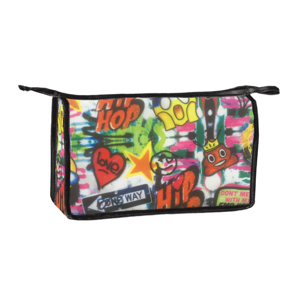 Iscream Emoji Graffiti Travel Bag