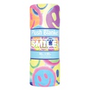 Spray Paint Smiles Plush Blanket
