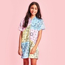 Bandana Patchwork Plush Romper