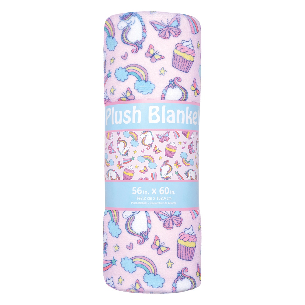 Unicorn Plush Blanket