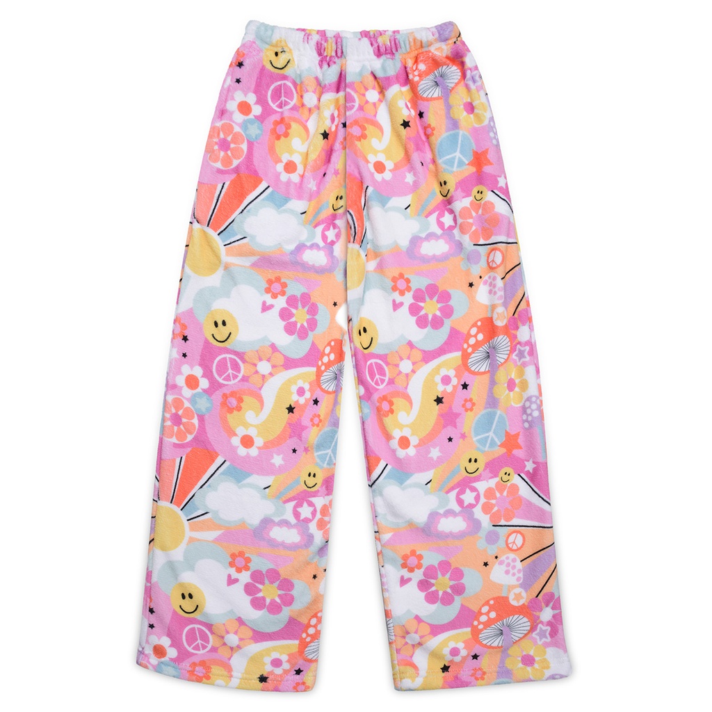 [820-1728XS] Feelin' Groovy Plush Pants (X-Small (4-6))