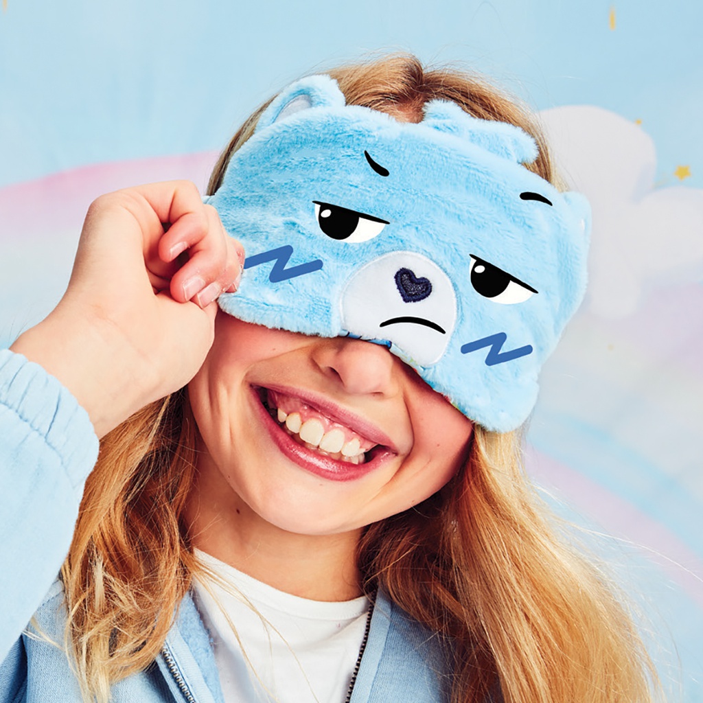 Grumpy Bear Furry Eye Mask