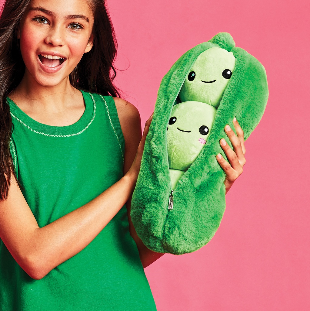 Peas in a Pod Furry and Fleece Plush