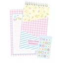 Sweet Patchwork Seal & Send Stationery