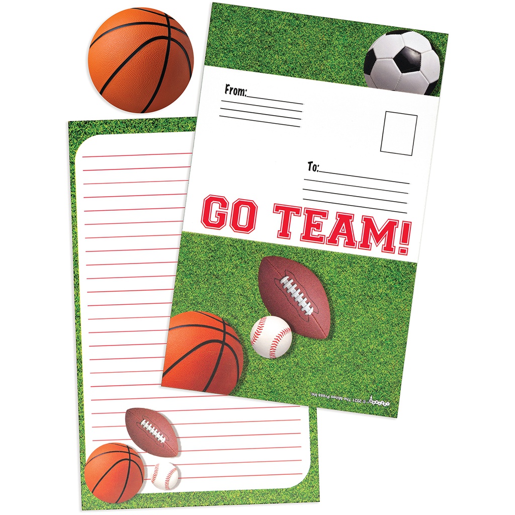 Sporty Foldover Cards