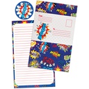 Superhero Foldover Cards