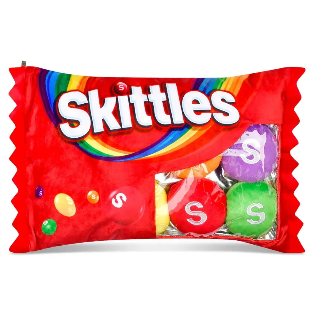 [780-3211] 17" Skittles Packaging Fleece Plush