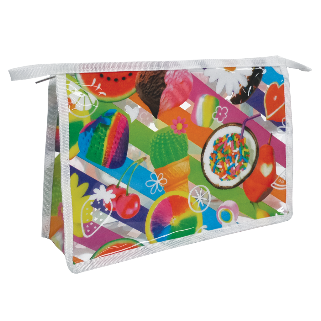 Tutti Fruiti Clear Travel Bag