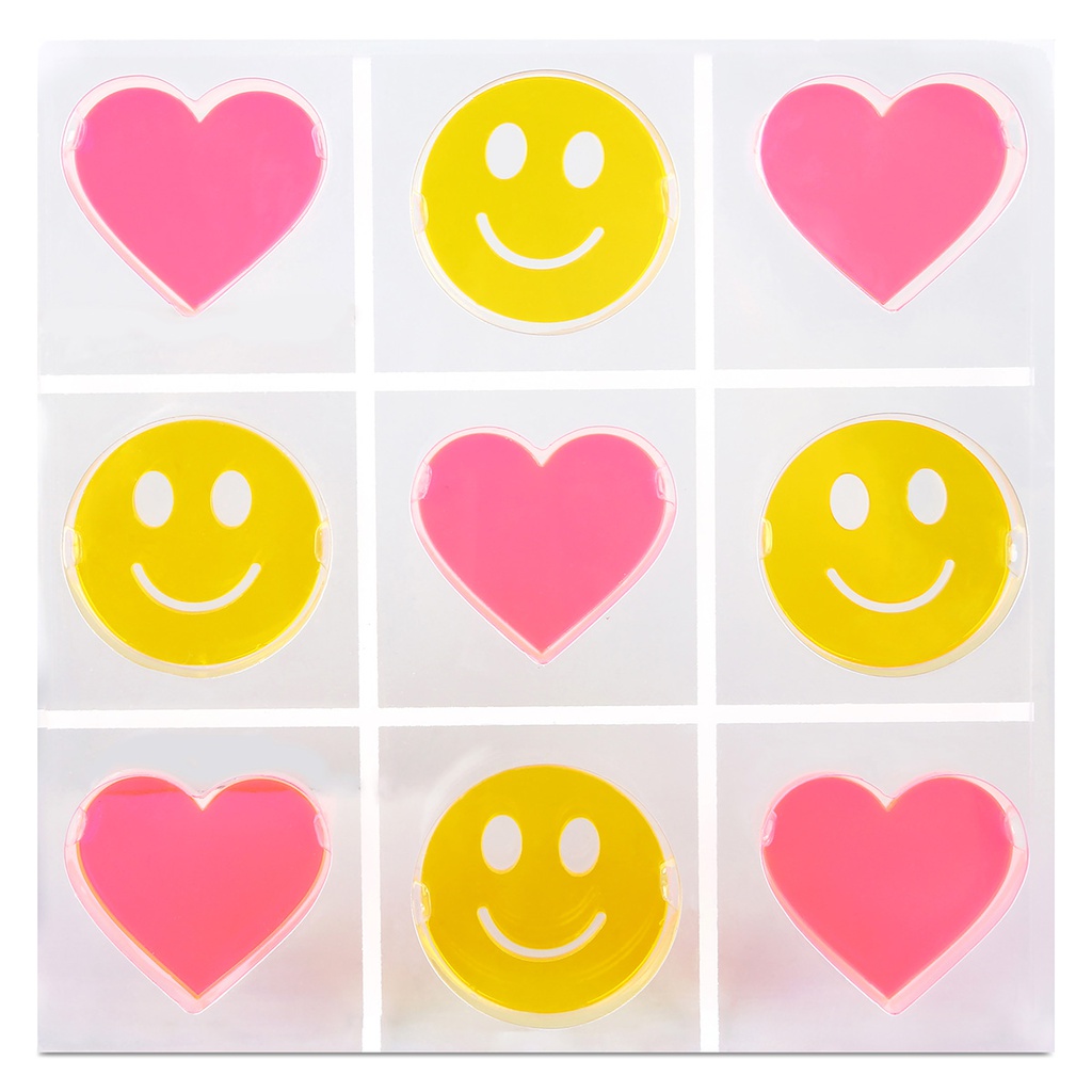 [770-267] Happy Lucite Tic Tac Toe