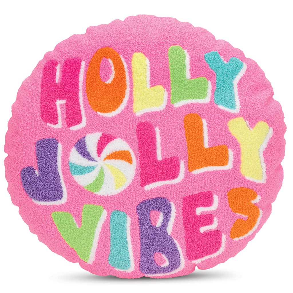 Holly Jolly Vibes Reversible Plush - Thumbnail 2