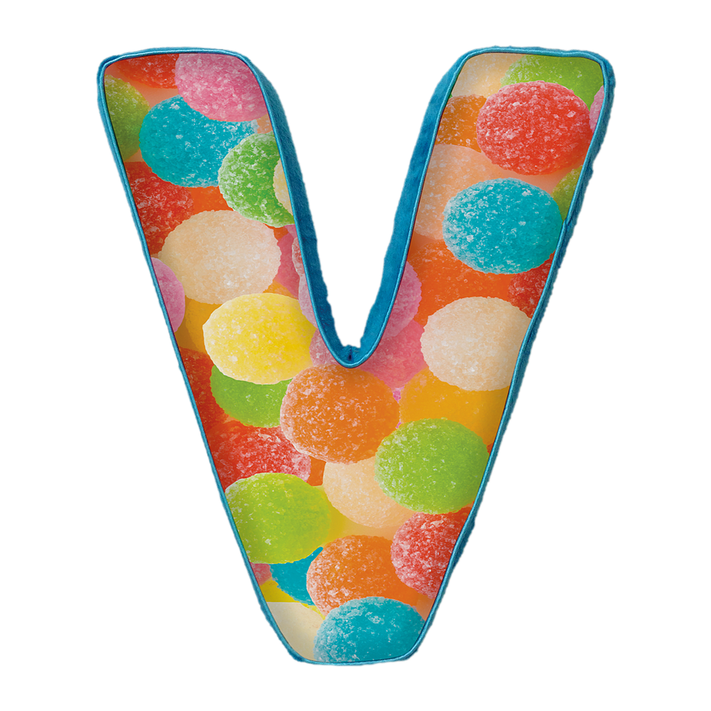 [780-379] V Initial Microbead Pillow