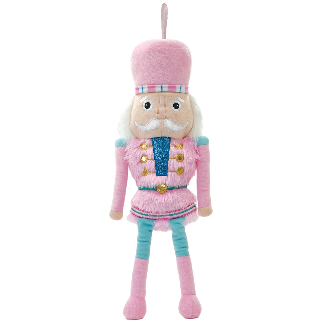[780-3413] Pink Nutcracker Ornament