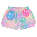 Happy Tie Dye Plush Shorts