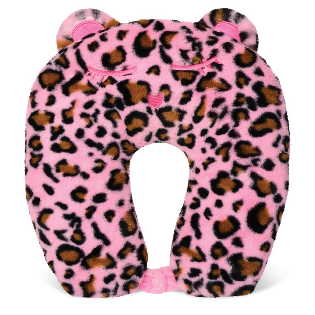 Lush Leopard Neck Pillow
