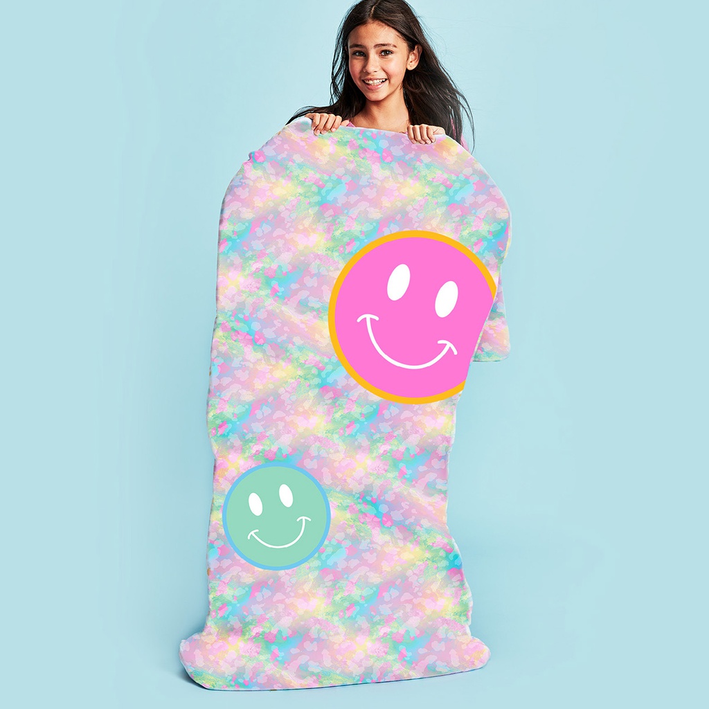 Happy Tie Dye Sleeping Bag