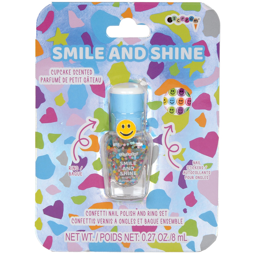 Smile and Shine Nail Polish & Ring Set