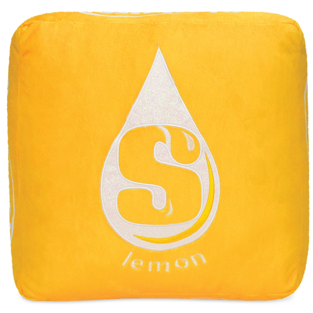 Yellow Starburst Candy Fleece Plush