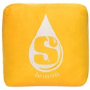 Yellow Starburst Candy Fleece Plush