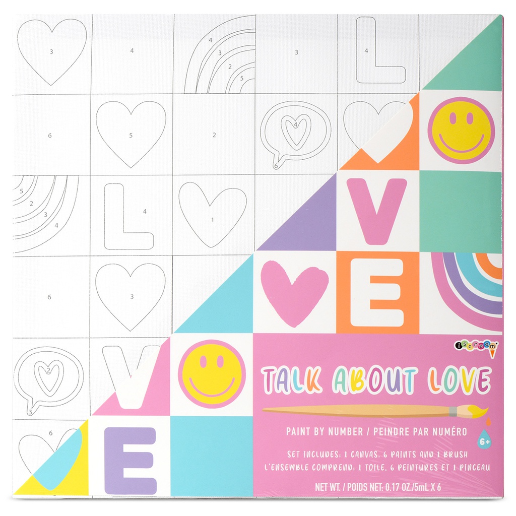 Love Paint By Number Set