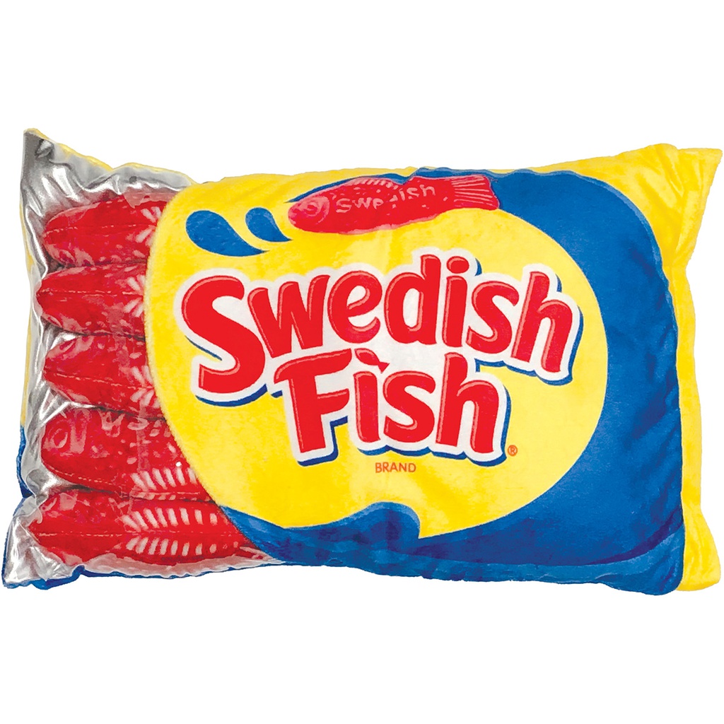 [780-3555] Swedish Fish Packaging Fleece Plush