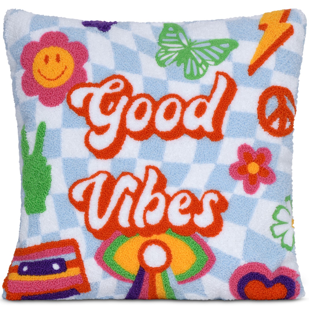 [780-3563] Good Vibes Chenille Plush