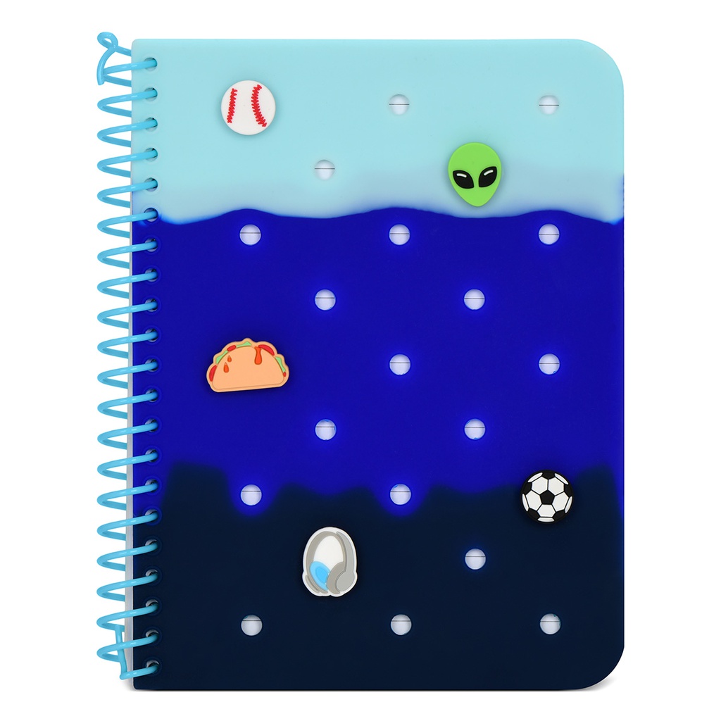 [724-966] Ocean Waves Charmed Jelly Journal
