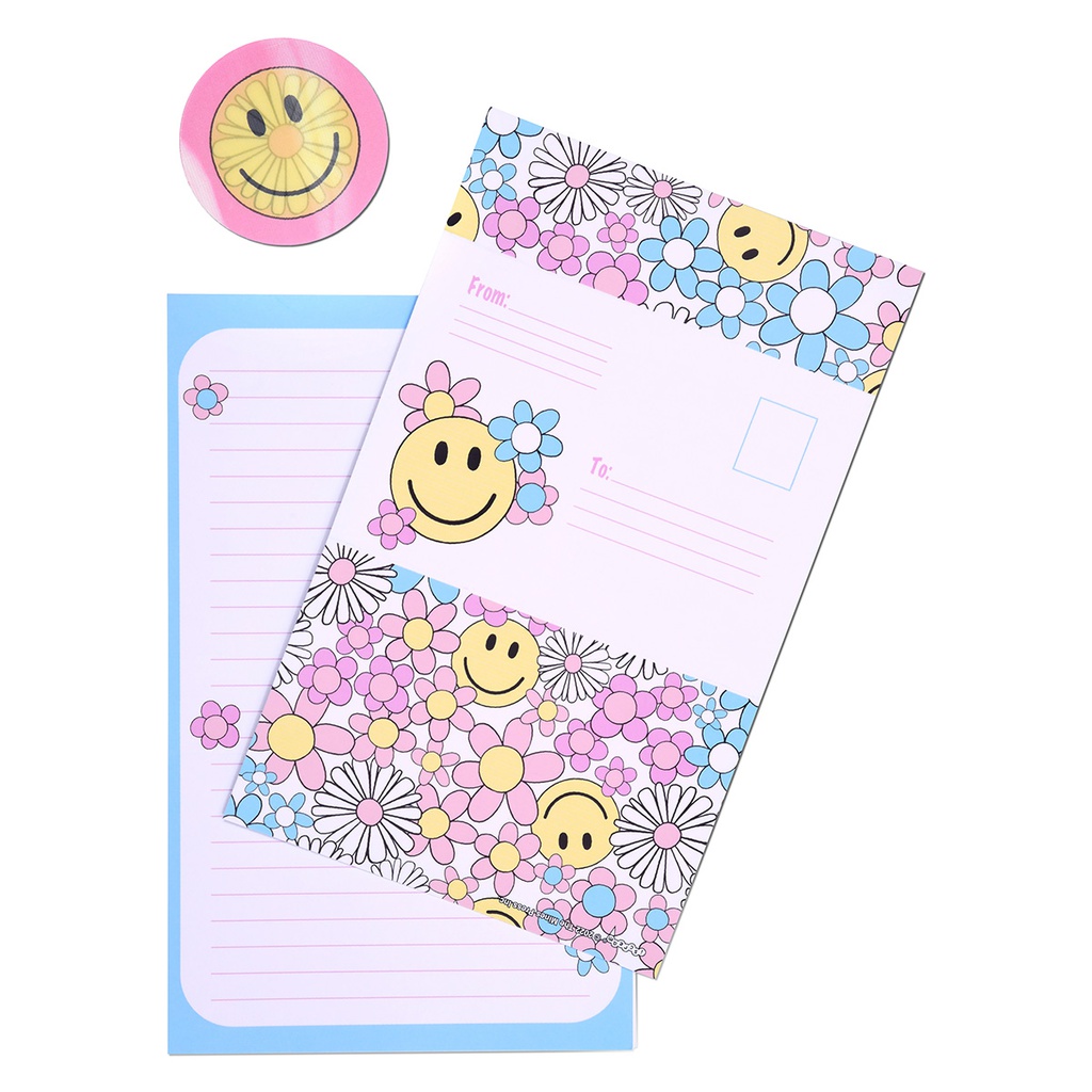 Daisy Smiles Foldover Cards