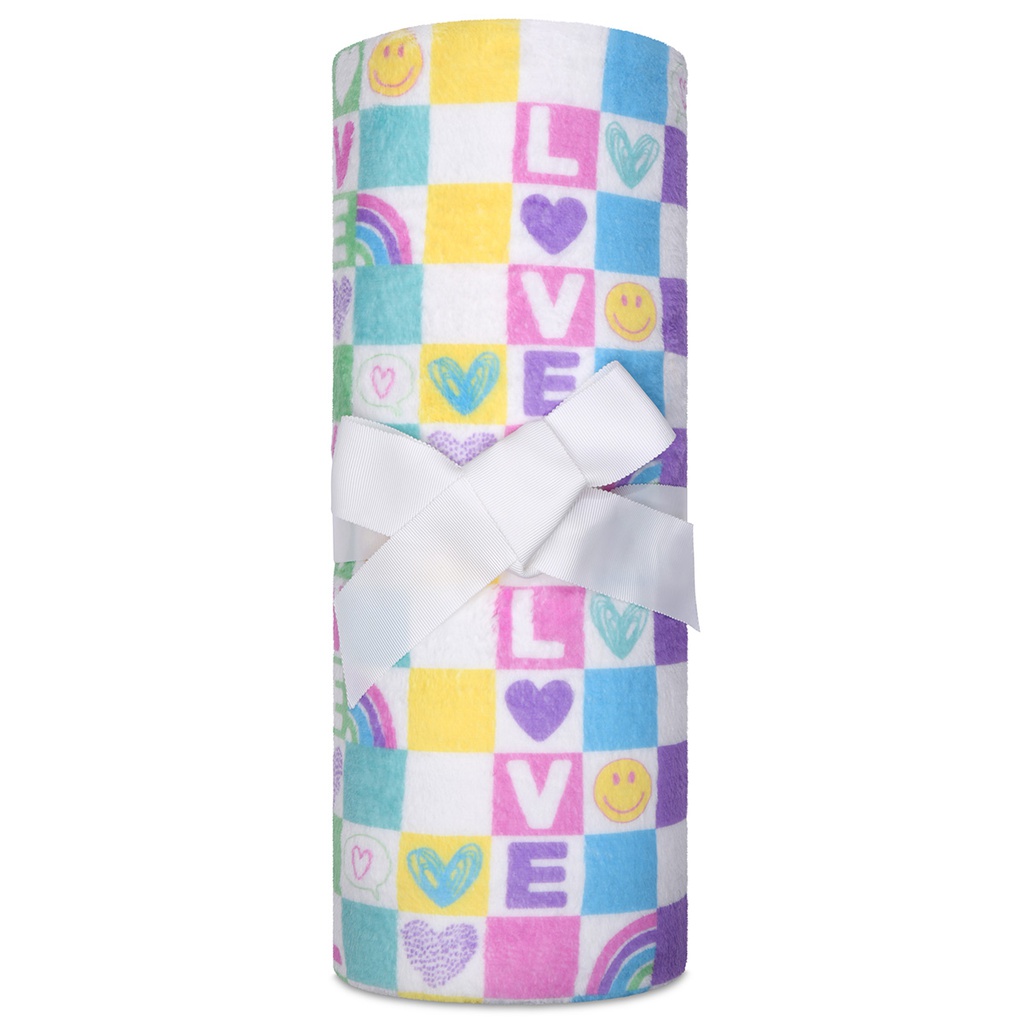 Talk About Love Plush Blanket