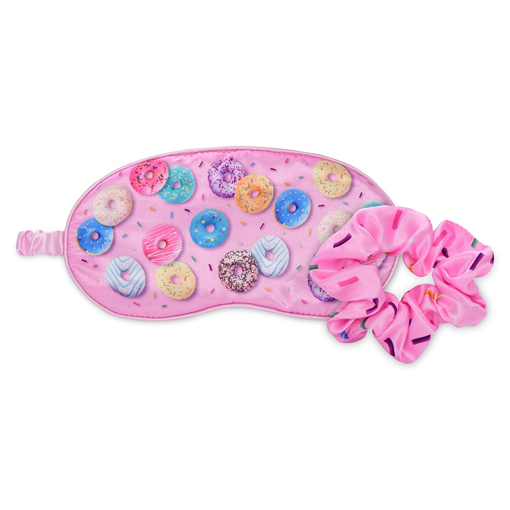 [880-420] Go Do-Nuts Eye Mask & Scrunchie Set