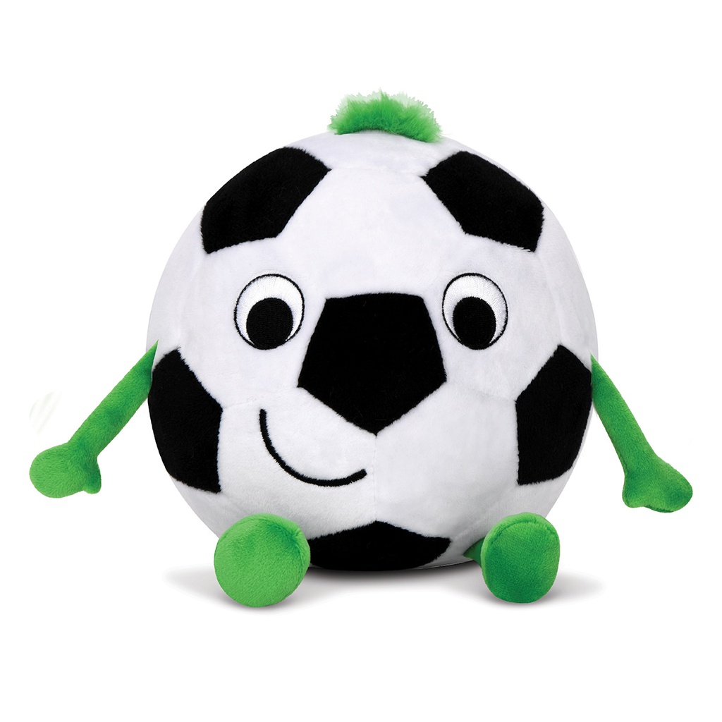 [780-3627] Soccer Buddy Screamsicle Mini Plush Character