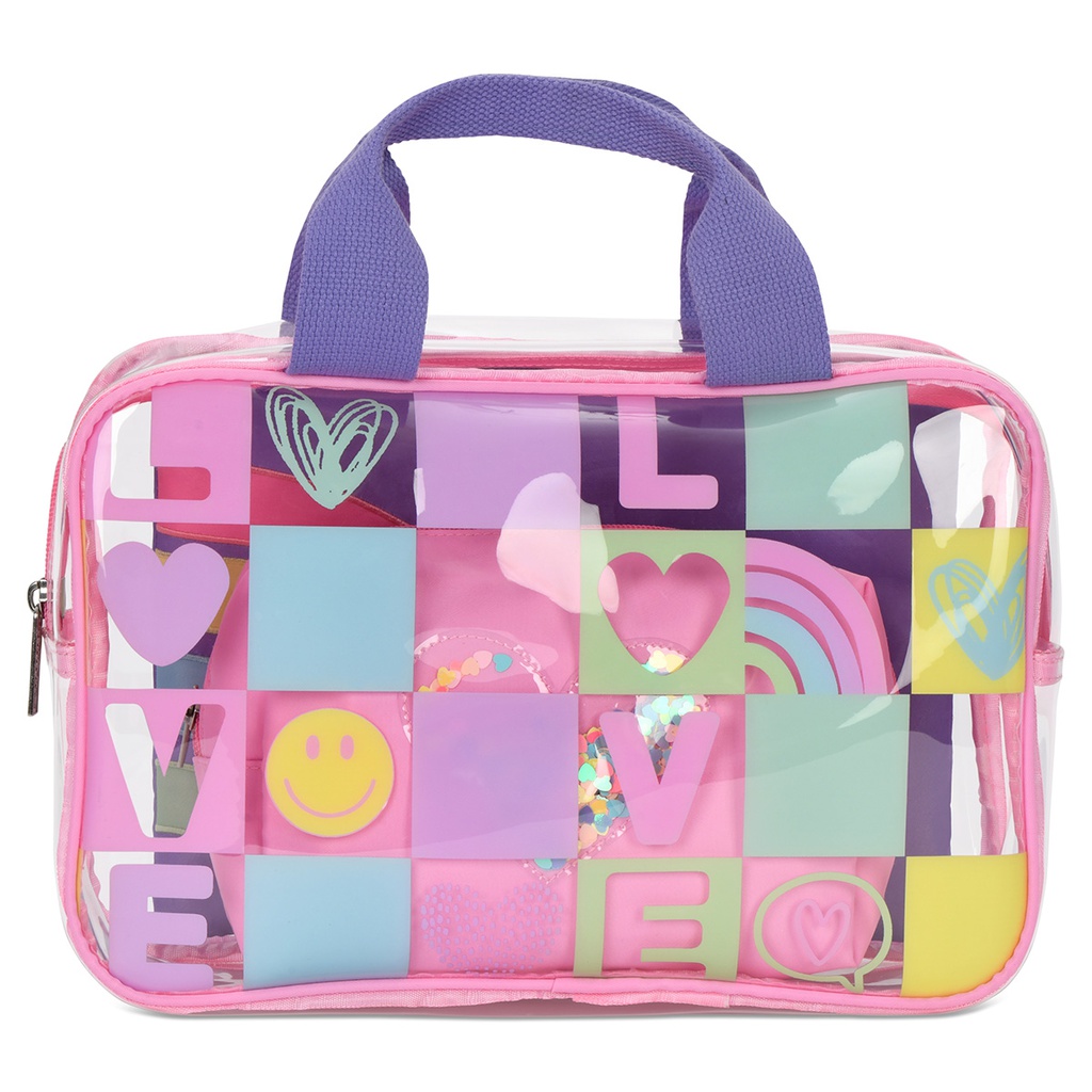 Talk About Love Cosmetic Bag Trio