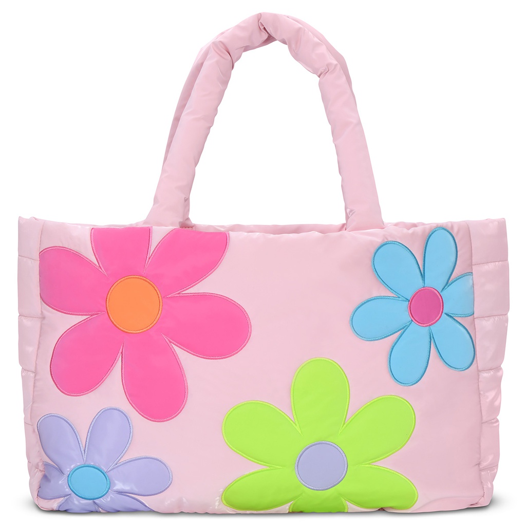 Pretty Petals Puffy Weekender Bag