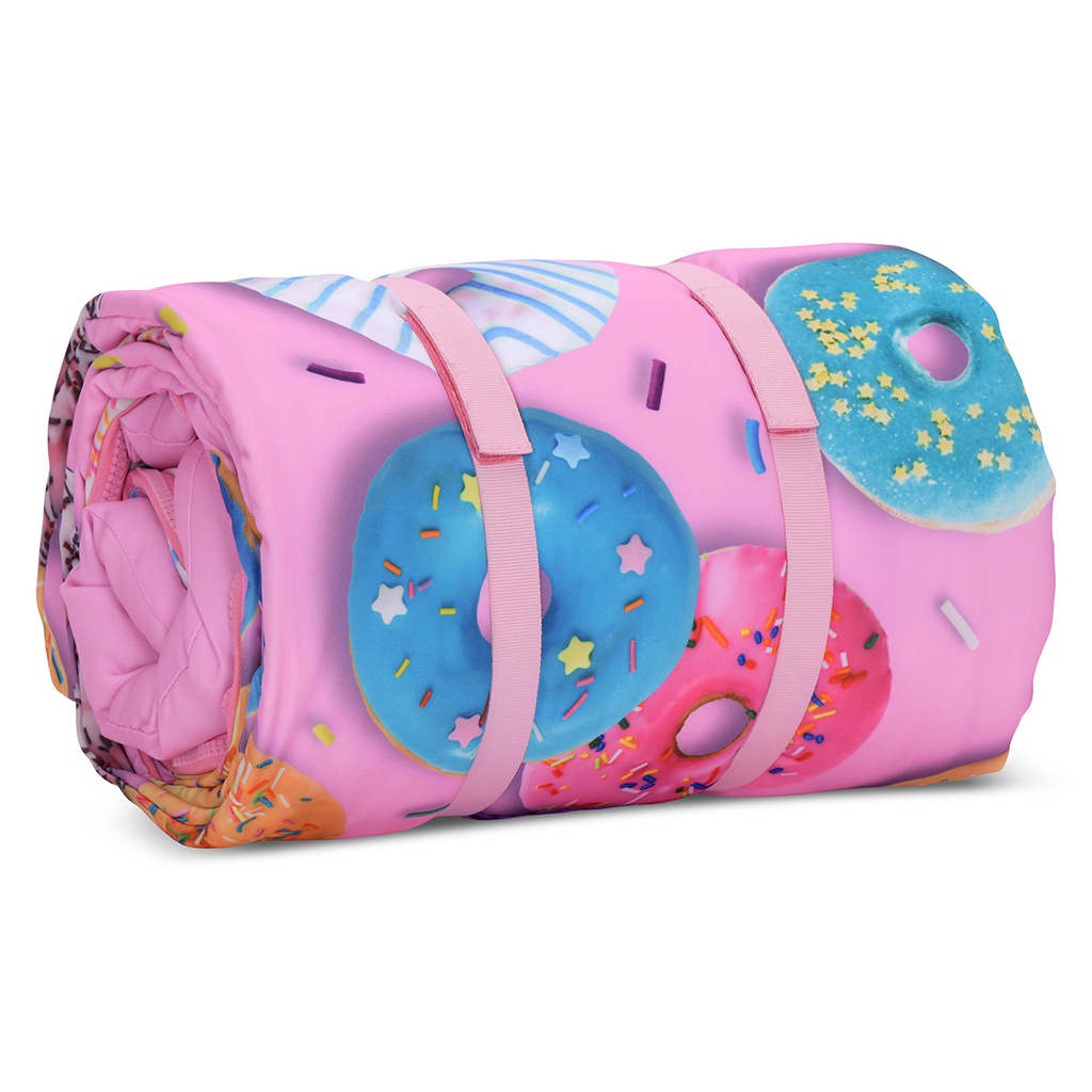 Go Do-Nuts Sleeping Bag and Pillow Set