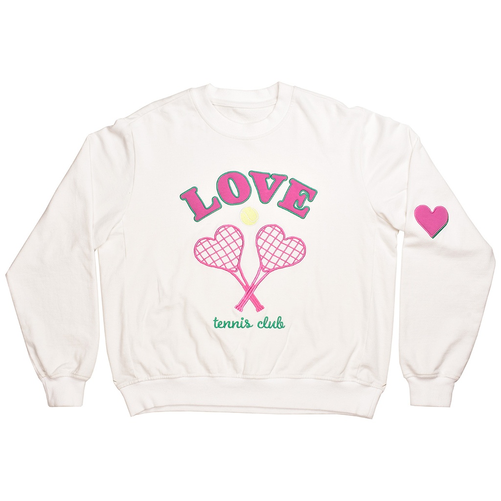 [820-1898S] Theme Love Sweatshirt (Youth Small (6-8))
