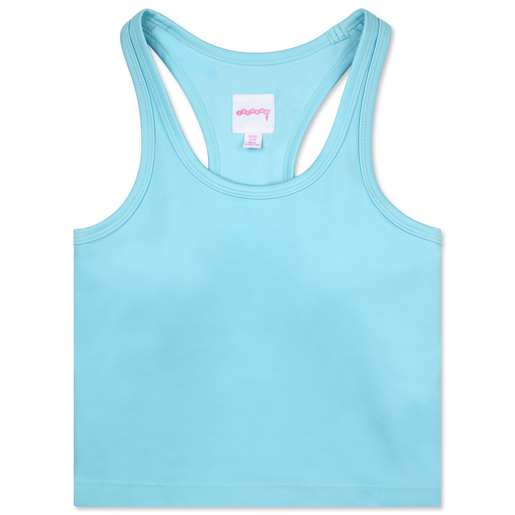 [820-1915S] Iscream Blue Sports Top (Youth Small (6-8))