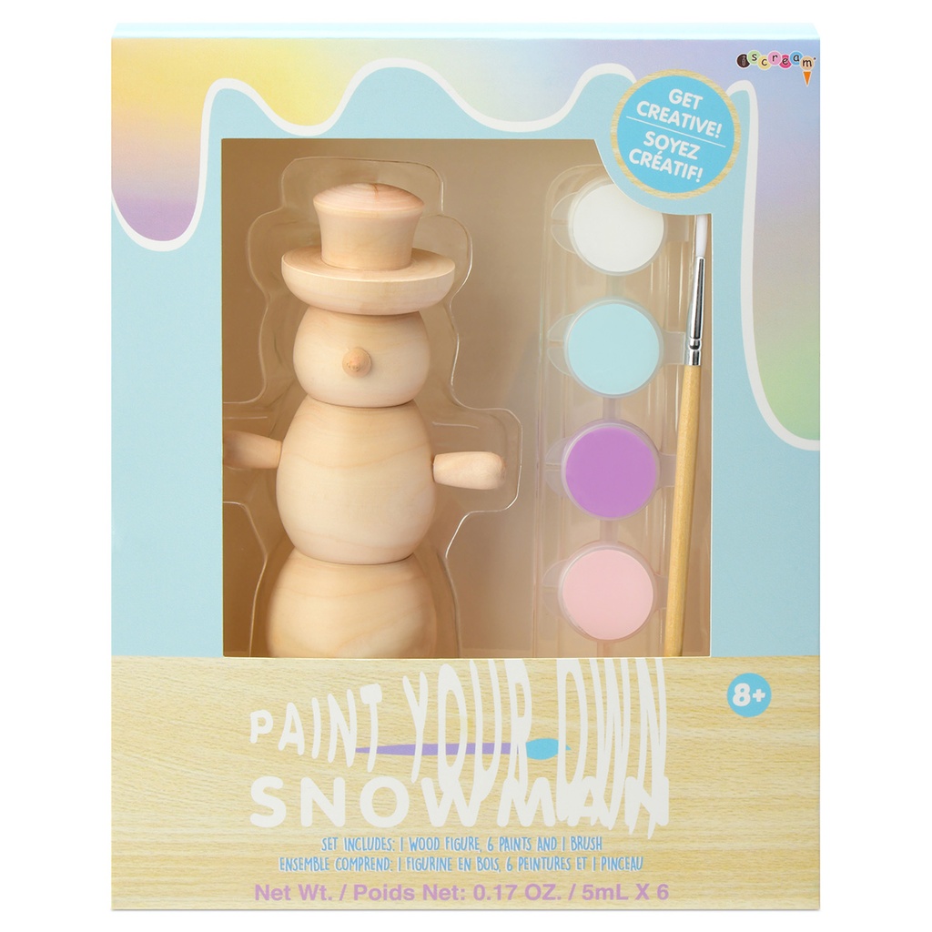 Paint Your Own Snowman