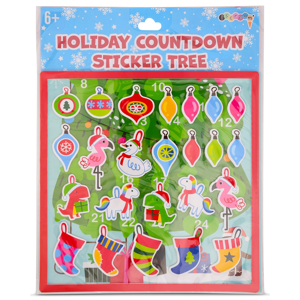 [700-504] Holiday Countdown Sticker Tree