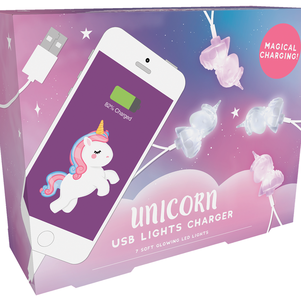 Unicorn Light-Up String Charger