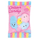 Cotton Candy Sweets Packaging Fleece Plush