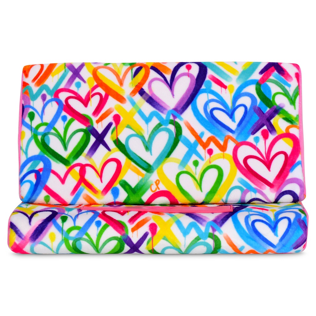 [782-541] Corey Paige Hearts Tablet Pillow