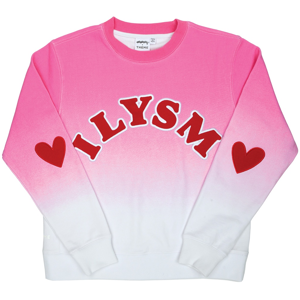 [820-2004S] Theme ILYSM Sweatshirt (Youth Small (6-8))