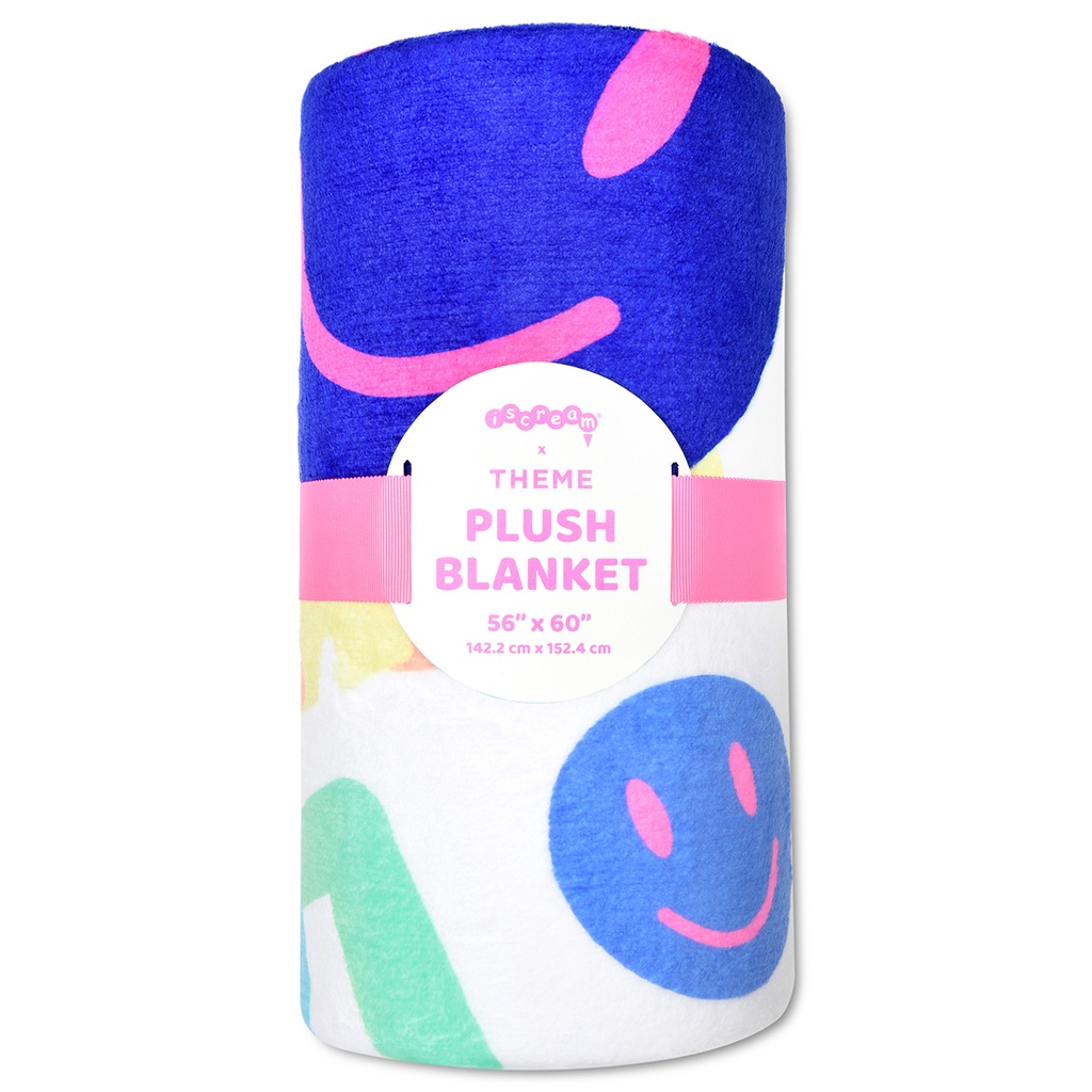 Theme Icons Plush Blanket