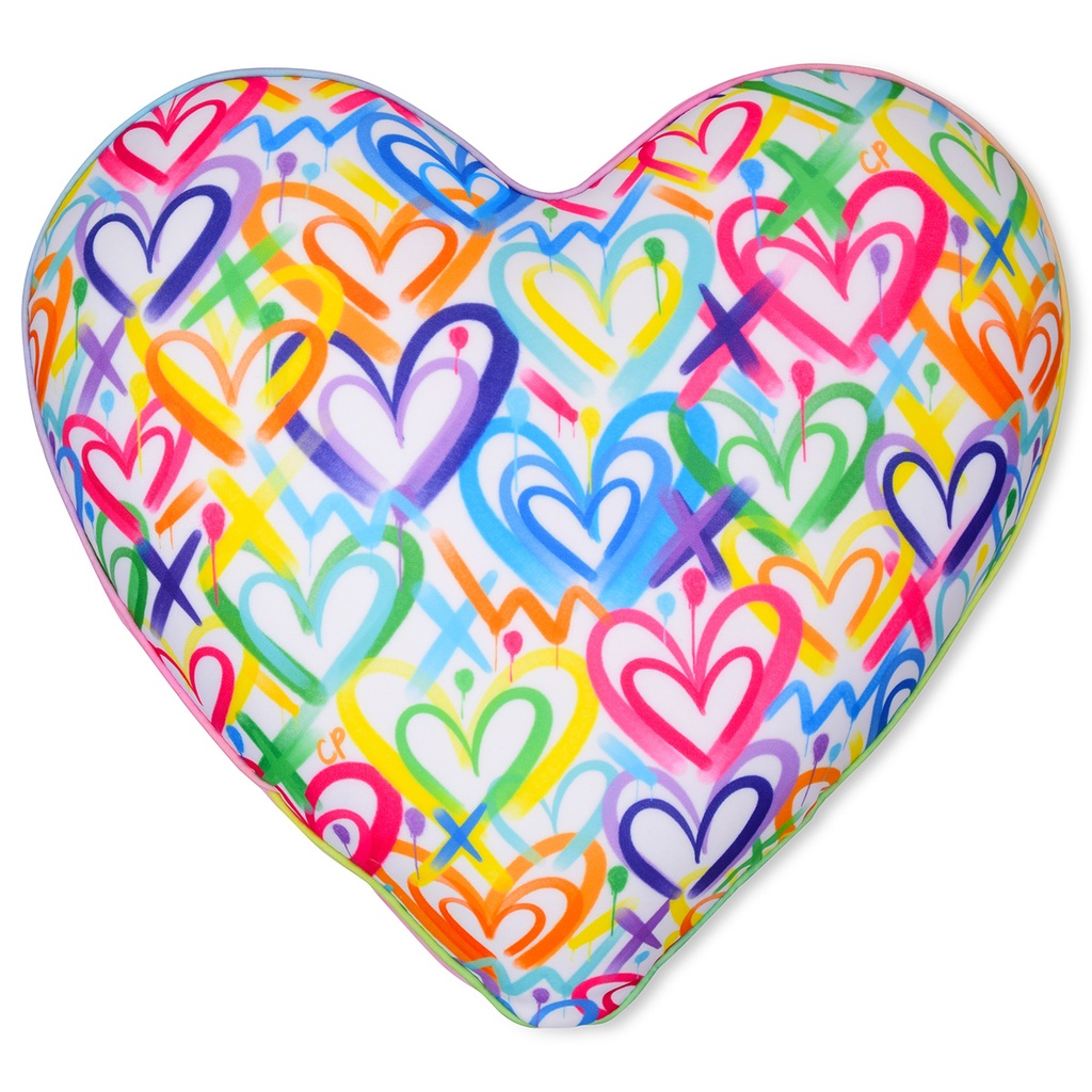 [780-3998] Corey Paige Hearts Microbead Plush