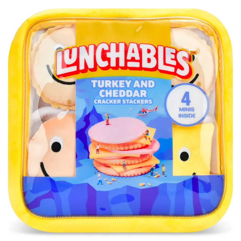 [780-3989] Lunchables Turkey and Cheese Packaging Plush