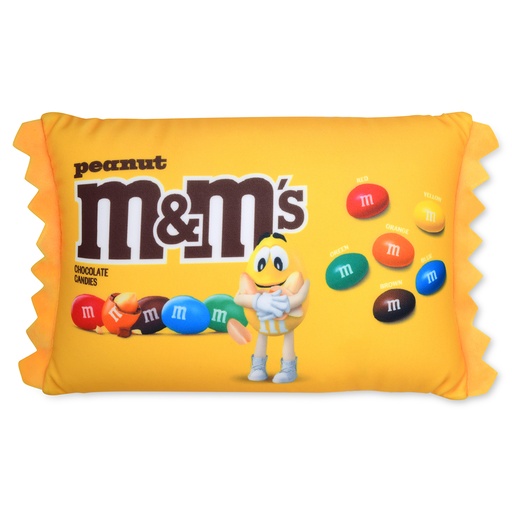 [780-3972] M&M's Peanut Microbead Plush