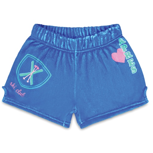 [820-3043AS] Theme Apres Plush Shorts (Adult Small (4-6))
