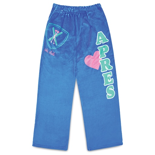 [820-3042AS] Theme Apres Plush Pants (Adult Small (4-6))